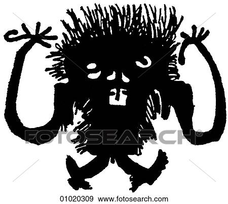 Signs & Symbols - line art A spirit who helps those who have broken tribal laws. SE View Large Illustration Stock Illustration - Signs & Symbols - line art A spirit who helps those who have broken tribal laws. SE. Fotosearch