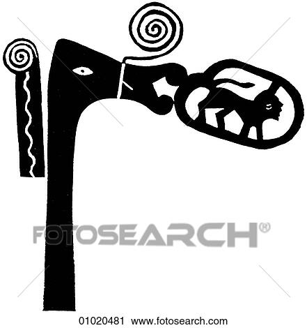 Signs & Symbols - line art Africa Ceremonial staff, Dahomey. Dahomey - now the Republic of Benin - is situated on the coast of West Africa between Togo and Nigeria in an area known as the "Slave Coast". The kingdom of Dahomey prospered from late 17th View Large Illustration Clip Art - Signs & Symbols - line art Africa Ceremonial staff, Dahomey. Dahomey - now the Republic of Benin - is situated on the coast of West Africa between Togo and Nigeria in an area known as the "Slave Coast". The kingdom of Dahomey prospered from late 17th. Fotosearch