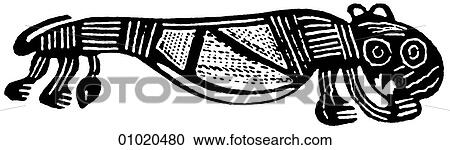 Signs & Symbols - line art Africa Engraved calabash lion design, Dahomey. Dahomey - now the Republic of Benin - is situated on the coast of West Africa between Togo and Nigeria in an area known as the "Slave Coast". The kingdom of Dahomey prospered f View Large Illustration Clipart - Signs & Symbols - line art Africa Engraved calabash lion design, Dahomey. Dahomey - now the Republic of Benin - is situated on the coast of West Africa between Togo and Nigeria in an area known as the "Slave Coast". The kingdom of Dahomey prospered f. Fotosearch