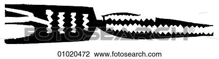 Signs & Symbols - line art Africa Scraped calabash stylized scorpion, Dahomey. Dahomey - now the Republic of Benin - is situated on the coast of West Africa between Togo and Nigeria in an area known as the "Slave Coast". The kingdom of Dahomey prospe View Large Illustration Drawing - Signs & Symbols - line art Africa Scraped calabash stylized scorpion, Dahomey. Dahomey - now the Republic of Benin - is situated on the coast of West Africa between Togo and Nigeria in an area known as the "Slave Coast". The kingdom of Dahomey prospe. Fotosearch