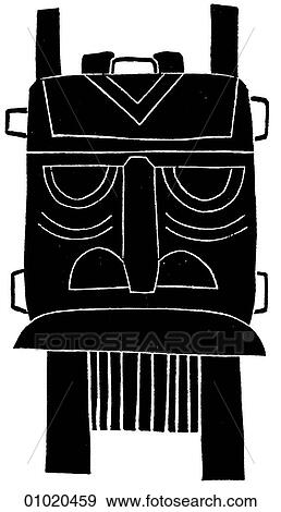 Signs & Symbols - line art Africa Wooden mask, Nigeria. The present-day Republic of Nigeria is located on the southwestern coast of Africa and has the largest population in Africa. The country is adjacent to Benin, Cameroon and Niger. The three largest View Large Illustration Stock Illustration - Signs & Symbols - line art Africa Wooden mask, Nigeria. The present-day Republic of Nigeria is located on the southwestern coast of Africa and has the largest population in Africa. The country is adjacent to Benin, Cameroon and Niger. The three largest. Fotosearch