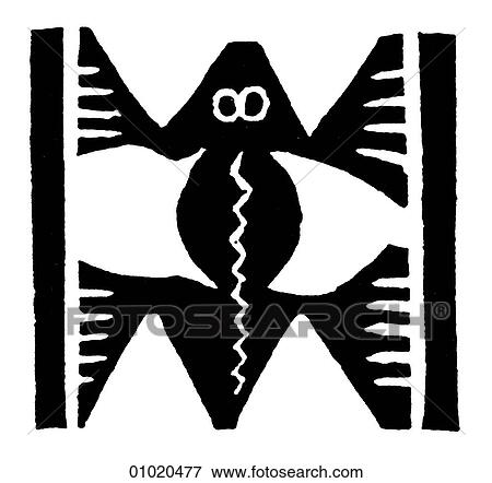 Signs & Symbols - line art Africa Scraped calabash frog design, Dahomey. Dahomey - now the Republic of Benin - is situated on the coast of West Africa between Togo and Nigeria in an area known as the "Slave Coast". The kingdom of Dahomey prospered fr View Large Illustration Stock Illustration - Signs & Symbols - line art Africa Scraped calabash frog design, Dahomey. Dahomey - now the Republic of Benin - is situated on the coast of West Africa between Togo and Nigeria in an area known as the "Slave Coast". The kingdom of Dahomey prospered fr. Fotosearch