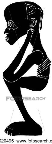 Signs & Symbols - line art Africa Carved wooden fetish figure, Congo. The Congo can be described in various ways - The African country formerly known as Congo is now called Zaire. The separate, Republic of The Congo lies to the north of Zaire. Congo can View Large Illustration Stock Illustration - Signs & Symbols - line art Africa Carved wooden fetish figure, Congo. The Congo can be described in various ways - The African country formerly known as Congo is now called Zaire. The separate, Republic of The Congo lies to the north of Zaire. Congo can. Fotosearch