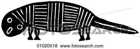 Signs & Symbols - line art Africa Scraped calabash lizard design, Dahomey. Dahomey - now the Republic of Benin - is situated on the coast of West Africa between Togo and Nigeria in an area known as the "Slave Coast". The kingdom of Dahomey prospered View Large Illustration Stock Illustration - Signs & Symbols - line art Africa Scraped calabash lizard design, Dahomey. Dahomey - now the Republic of Benin - is situated on the coast of West Africa between Togo and Nigeria in an area known as the "Slave Coast". The kingdom of Dahomey prospered. Fotosearch