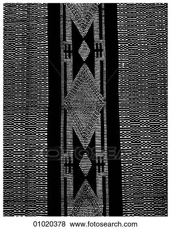 Stock Illustration - Signs & Symbols - line art Africa Woven textile. Ibo, Nigeria. The present-day Republic of Nigeria is located on the southwestern coast of Africa and has the largest population in Africa. The country is adjacent to Benin, Cameroon and Niger. The three. Fotosearch