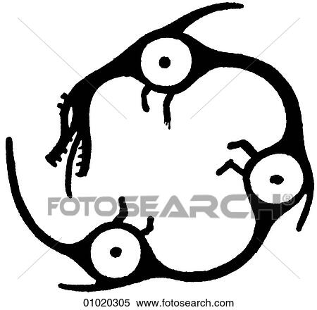 Signs & Symbols - line art Arctic A composite animal from an Inuit drawing View Large Illustration Stock Illustration - Signs & Symbols - line art Arctic A composite animal from an Inuit drawing. Fotosearch