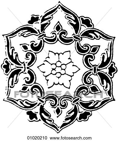Signs & Symbols - line art China Han Dynasty Rosettes. The Han Dynasty lasted from (206 BC-AD 220) and was the second great dynasty of china. This period had so profound an effect on Chinese culture that the Chinese word for someone who is Chinese means View Large Illustration Clipart - Signs & Symbols - line art China Han Dynasty Rosettes. The Han Dynasty lasted from (206 BC-AD 220) and was the second great dynasty of china. This period had so profound an effect on Chinese culture that the Chinese word for someone who is Chinese means. Fotosearch