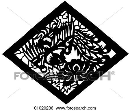Signs & Symbols - line art China The phoenix is the emblem of femininity and the peony represents wealth and position. The phoenix is the legendary bird that rises from the ashes and symbolizes rebirth. View Large Illustration Stock Illustration - Signs & Symbols - line art China The phoenix is the emblem of femininity and the peony represents wealth and position. The phoenix is the legendary bird that rises from the ashes and symbolizes rebirth.. Fotosearch