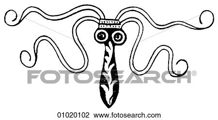 Drawing - Signs & Symbols - line art. Fotosearch