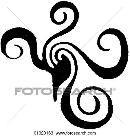 Drawing - Signs & Symbols - line art. Fotosearch