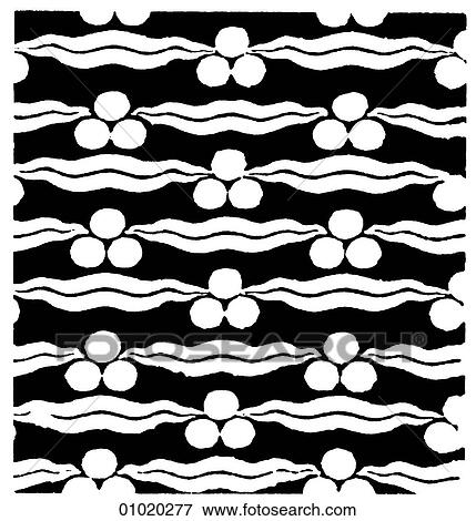 Stock Illustration - Signs & Symbols - line art Islam Velvet emblazoned with stripes and circles symbolizing both the tiger and the leopard. 16th Century Turkey. Islam is both a culture and a religion with a rich tradition of artistic expression in literature, the visual ar. Fotosearch
