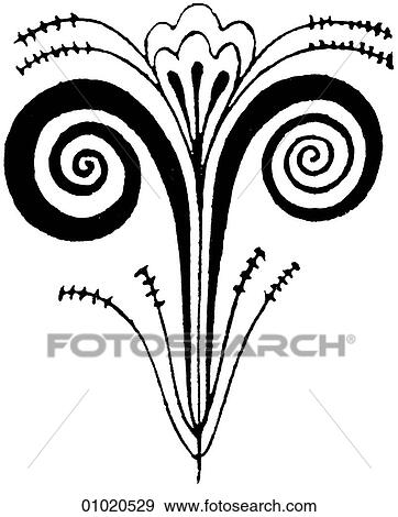 Signs & Symbols - line art Lily- As recorded in Amarna Knossos, Ialysos and Korakou Facsimile of a drawing compiled by Sir Flinders Petrie the renowned Victorian Egyptologist and archaeologist (1853-1942) View Large Illustration Stock Illustration - Signs & Symbols - line art Lily- As recorded in Amarna Knossos, Ialysos and Korakou Facsimile of a drawing compiled by Sir Flinders Petrie the renowned Victorian Egyptologist and archaeologist (1853-1942). Fotosearch