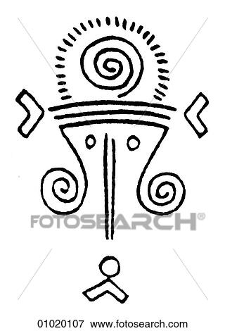 Signs & Symbols - line art View Large Illustration Stock Illustration - Signs & Symbols - line art. Fotosearch