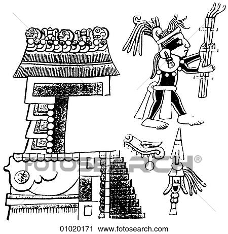 Clip Art - Signs & Symbols - line art Symbols representing the months in the Mayan calendar. Although the Maya had formed agricultural communities as early as 1500 BC, the classic period of their civilization began in AD 200 and lasted until AD 900. They cultivate. Fotosearch