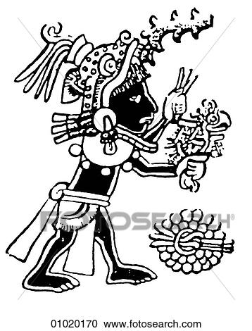 Clipart - Signs & Symbols - line art Symbols representing the months in the Mayan calendar. Although the Maya had formed agricultural communities as early as 1500 BC, the classic period of their civilization began in AD 200 and lasted until AD 900. They cultivate. Fotosearch