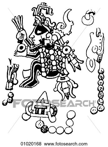 Stock Illustration - Signs & Symbols - line art Symbols representing the months in the Mayan calendar. Although the Maya had formed agricultural communities as early as 1500 BC, the classic period of their civilization began in AD 200 and lasted until AD 900. They cultivate. Fotosearch