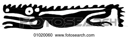 Clipart - Signs & Symbols - line art The Americas. Fotosearch