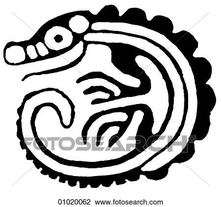 Signs & Symbols - line art The Americas View Large Illustration Drawing - Signs & Symbols - line art The Americas. Fotosearch