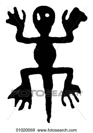 Stock Illustration - Signs & Symbols - line art The Americas. Fotosearch