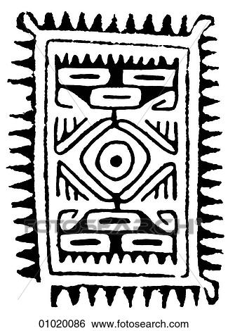 Signs & Symbols - line art The Americas Animal marks. View Large Illustration Stock Illustration - Signs & Symbols - line art The Americas Animal marks.. Fotosearch