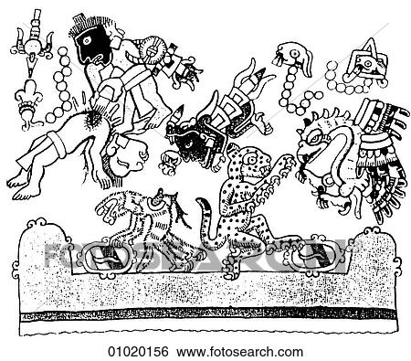Stock Illustration - Signs & Symbols - line art The Americas Details from a Mayan manuscript. Although the Maya had formed agricultural communities as early as 1500 BC, the classic period of their civilization began in AD 200 and lasted until AD 900. They cultivated maize,. Fotosearch