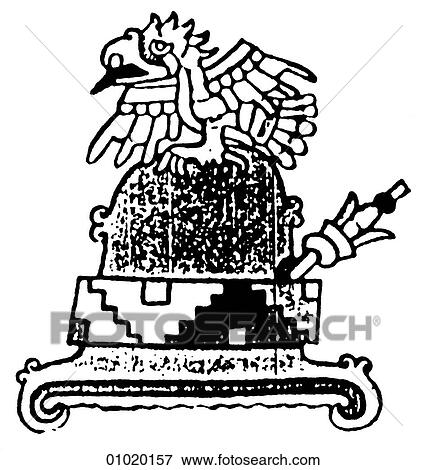 Stock Illustration - Signs & Symbols - line art The Americas Details from a Mayan manuscript. Although the Maya had formed agricultural communities as early as 1500 BC, the classic period of their civilization began in AD 200 and lasted until AD 900. They cultivated maize,. Fotosearch