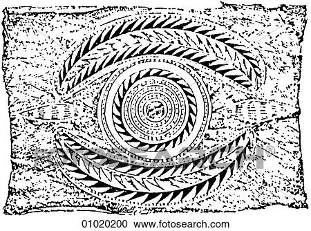 Signs & Symbols - line art The Pacific Painted bark cloth. New Ireland. New Ireland is an island in the Bismarck Archipelago of Papua New Guinea. tree View Large Illustration Clipart - Signs & Symbols - line art The Pacific Painted bark cloth. New Ireland. New Ireland is an island in the Bismarck Archipelago of Papua New Guinea. tree. Fotosearch