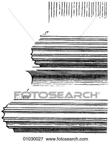 Architecture - Ancient Greece - line art (c3) Detail Classical Base of antae. From the northern portico of the Erechtheum, the Temple of Athena built 421-405 BC on the Acropolis at Athens. The Ionic capitals are considered to be the most beautiful produ View Large Illustration Stock Illustration - Architecture - Ancient Greece - line art (c3) Detail Classical Base of antae. From the northern portico of the Erechtheum, the Temple of Athena built 421-405 BC on the Acropolis at Athens. The Ionic capitals are considered to be the most beautiful produ. Fotosearch