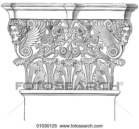 Architecture - Ancient Greece - line art Detail Classical Antae Capital. (The head of a pillar or column) Eleusis, a city to the west of Ancient Athens, now an industrial suburb of modern Athens. It was the sight of secret rituals called the Eleusinian View Large Illustration Stock Illustration - Architecture - Ancient Greece - line art Detail Classical Antae Capital. (The head of a pillar or column) Eleusis, a city to the west of Ancient Athens, now an industrial suburb of modern Athens. It was the sight of secret rituals called the Eleusinian. Fotosearch