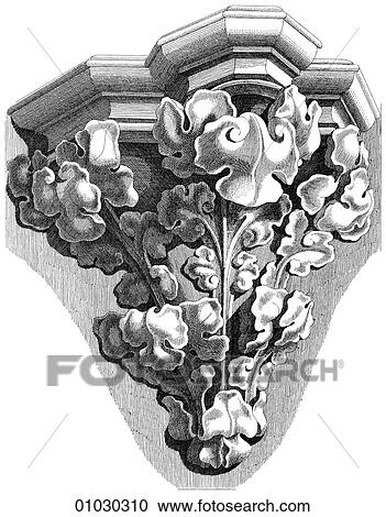 Architecture - France - line art Detail Palais De Justice De Paris bottom of the Cul de lampe the tower View Large Illustration Clipart - Architecture - France - line art Detail Palais De Justice De Paris bottom of the Cul de lampe the tower. Fotosearch