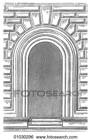 Architecture - Italy - line art Detail Renaissance Doorway in the Palazzo Gondi at Florence The Gondi family were powerful bankers in Florence. With the patronage of Catherine de MZdicis, Queen of France they established themselves first in Lyon and la View Large Illustration Stock Illustration - Architecture - Italy - line art Detail Renaissance Doorway in the Palazzo Gondi at Florence The Gondi family were powerful bankers in Florence. With the patronage of Catherine de MZdicis, Queen of France they established themselves first in Lyon and la. Fotosearch