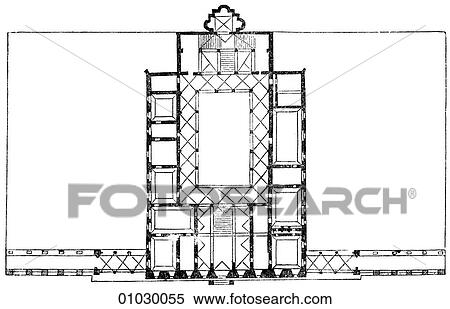 Architecture - Italy - line art (j3) Plan Renaissance Floor plan of the Palazzo Tursi Doria at Genoa by Rocco Lurago, c. 1580 The Renaissance -- the revival of arts and literature under the influence of classical (Greek & Roman) models in the 14th - 16th View Large Illustration Stock Illustration - Architecture - Italy - line art (j3) Plan Renaissance Floor plan of the Palazzo Tursi Doria at Genoa by Rocco Lurago, c. 1580 The Renaissance -- the revival of arts and literature under the influence of classical (Greek & Roman) models in the 14th - 16th. Fotosearch