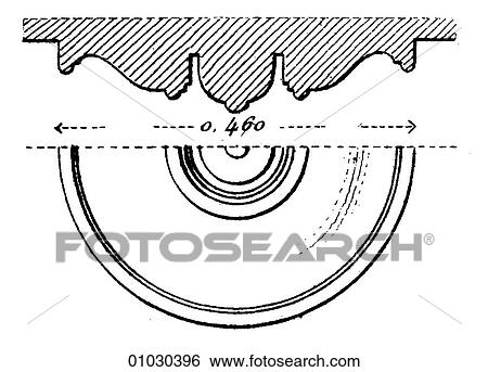 Stock Illustration - Architecture - Italy - line art (kk3) Detail Renaissance A bank on the Via Del Banco, Rome. Fotosearch