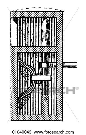 Industry & Technology -line art (a4) Machinery Control Switch View Large Illustration Drawing - Industry & Technology -line art (a4) Machinery Control Switch. Fotosearch