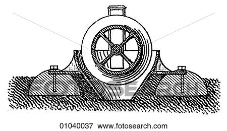 Industry & Technology - line art (a4) Machinery View Large Illustration Stock Illustration - Industry & Technology - line art (a4) Machinery. Fotosearch