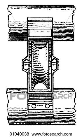 Stock Illustration - Industry & Technology - line art (a4) Machinery. Fotosearch