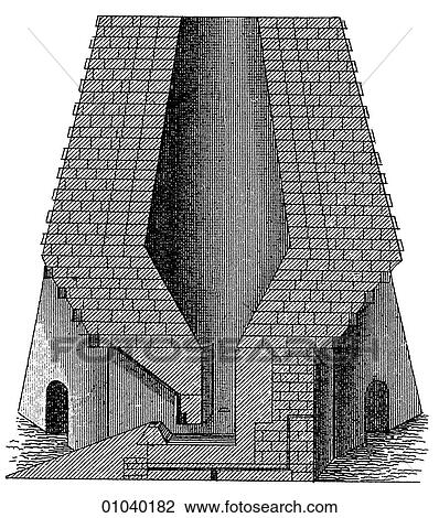 Industry & Technology -line art (cc4) Iron and steel making An early 19th century blast furnace (c. 1831) - a furnace used to smelt iron ore in very high temperatures by using very hot compressed air. View Large Illustration Drawing - Industry & Technology -line art (cc4) Iron and steel making An early 19th century blast furnace (c. 1831) - a furnace used to smelt iron ore in very high temperatures by using very hot compressed air.. Fotosearch