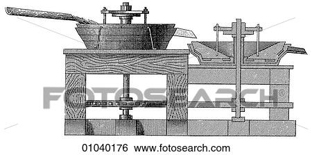 Industry & Technology -line art (cc4) Iron and steel making Machinery used in an early 19th century foundry industrial process, foundry View Large Illustration Stock Illustration - Industry & Technology -line art (cc4) Iron and steel making Machinery used in an early 19th century foundry industrial process, foundry. Fotosearch