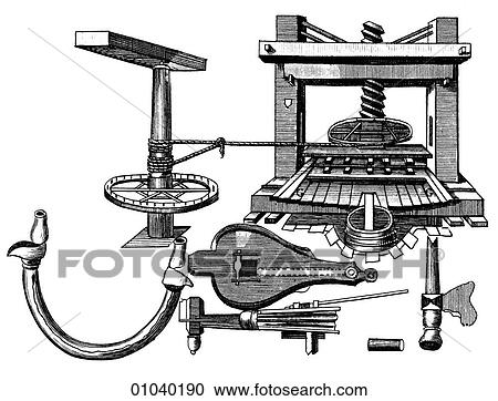 Industry & Technology -line art Agriculture Common Wine Press View Large Illustration Clipart - Industry & Technology -line art Agriculture Common Wine Press. Fotosearch