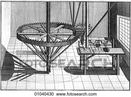 Clipart - Industry & Technology -line art Burrough`s Machine An early calculating machine.. Fotosearch