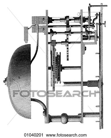 Industry & Technology -line art Clock and Watch Work View Large Illustration Clip Art - Industry & Technology -line art Clock and Watch Work. Fotosearch