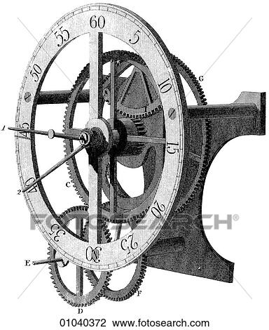 Industry & Technology -line art Clock & Watch Work View Large Illustration Drawing - Industry & Technology -line art Clock & Watch Work. Fotosearch