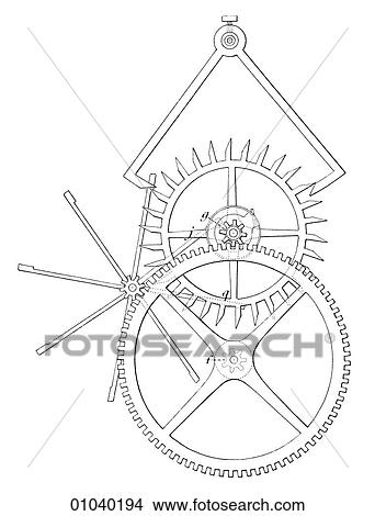 Industry & Technology -line art Clock and Watch Work View Large Illustration Stock Illustration - Industry & Technology -line art Clock and Watch Work. Fotosearch