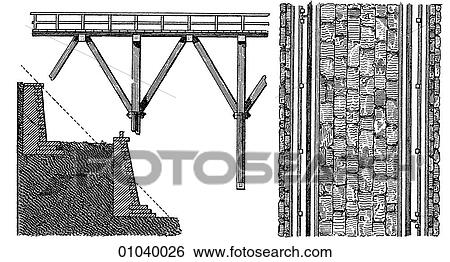 Industry & Technology -line art (d4) Civil Engineering View Large Illustration Stock Illustration - Industry & Technology -line art (d4) Civil Engineering. Fotosearch