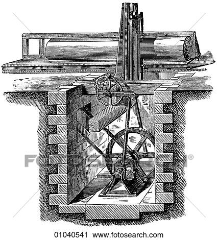 Industry & Technology -line art Forest Products Machine saw with side frame. machinery View Large Illustration Clip Art - Industry & Technology -line art Forest Products Machine saw with side frame. machinery. Fotosearch