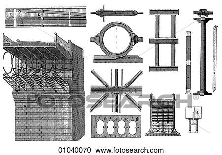 Industry & Technology -line art (i4) Civil Engineering Bridge View Large Illustration Clipart - Industry & Technology -line art (i4) Civil Engineering Bridge. Fotosearch