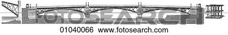 Industry & Technology -line art (i4) Civil Engineering Bridge View Large Illustration Stock Illustration - Industry & Technology -line art (i4) Civil Engineering Bridge. Fotosearch