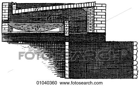 Industry & Technology -line art Iron and steel making Furnace Machine for blowing air into furnaces to raise the temperature, forge, hot, heat, melt, metal, ore View Large Illustration Clipart - Industry & Technology -line art Iron and steel making Furnace Machine for blowing air into furnaces to raise the temperature, forge, hot, heat, melt, metal, ore. Fotosearch