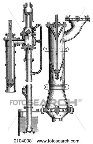 Clip Art - Industry & Technology -line art (m4) Machinery. Fotosearch