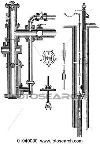 Industry & Technology -line art (m4) Machinery View Large Illustration Clipart - Industry & Technology -line art (m4) Machinery. Fotosearch